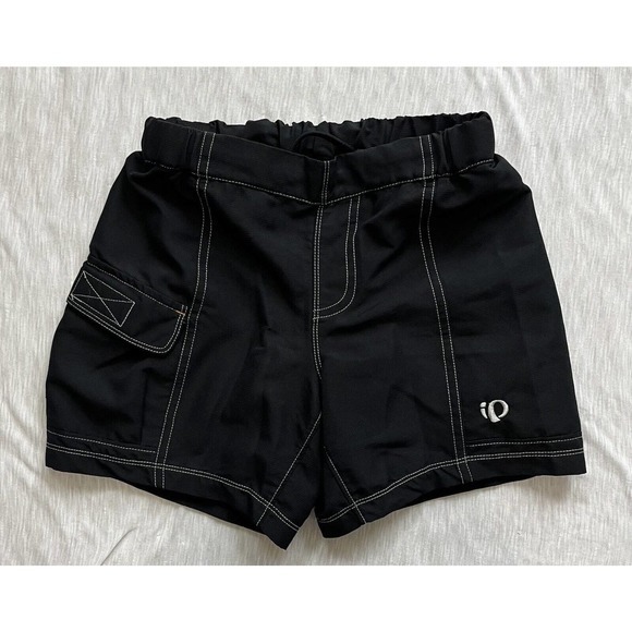 Women's Pearl Izumi Ice Black‎ Cycling Shorts Elastic Waist Size X-Small - Picture 1 of 4